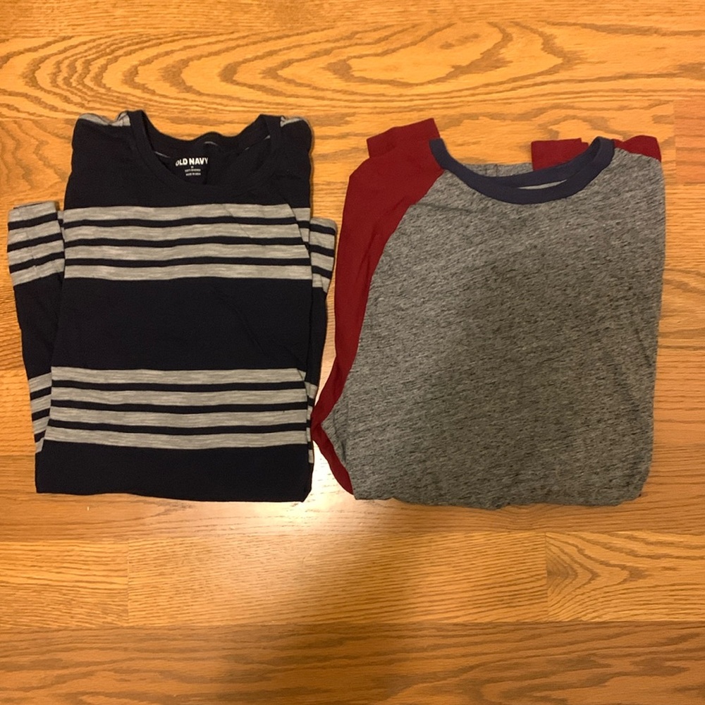 2-pack long sleeve shirts